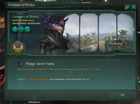 stellaris secret fealty|stellaris status quo.